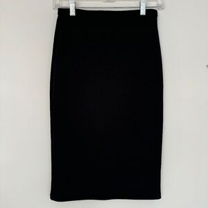 Topshop Black pencil skirt size 4